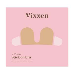 Stick-On U-Plunge Bra