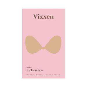 Stick-On Fabric Bra