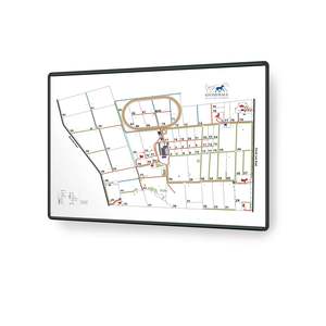 Custom VizLink Equine Farm Map Whiteboard