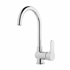 Products: Voda High Rise Gooseneck Sink Mixer Voda Plumbingware