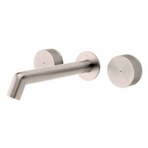 Onyx Dual Handle Wall Basin / Bath Mixer Voda Plumbingware