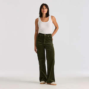 Womens Pants: Hi Bells Fern Cord
