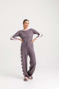 Twist Pant Blush/Coal