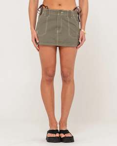 Dresses And Skirts: Dirtbag Cargo Low rise Mini skirt