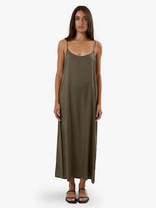 Dresses And Skirts: Breezy slip dress tarmac
