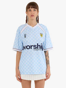 Take a trip V neck Football jersey ice