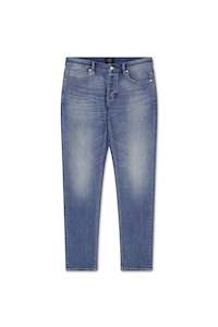 Mens Jeans: Lou Straight Nowhere - Mid Vintage