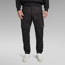 3D Regular Tapered Cargo Black