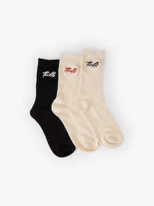 Signature 3 Pack Sock
