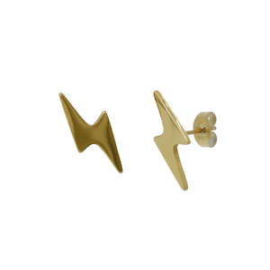 Accesssories: Bowie Earrings Gold
