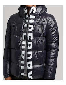 Superdry: Code mtn hooded alpine jacket