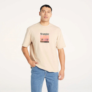 Wrangler: Dusk Riders Slackers Tee Mushroom