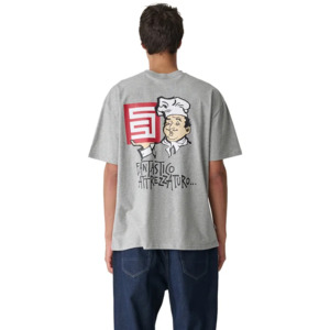 T Shirts: FANTASTICO SS TEE - grey