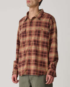 Mens: PASS FLANNEL OVERSHIRT