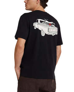 T Shirts: Carby Pickup Tee - Black