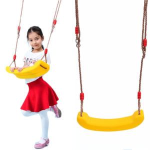 Products: Kids Swing Seat – Safe, Durable Adjustable Swing with Ropes (Blue, Red or Green) - VOLANS