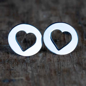 Love: Circle of Love Stud Earrings