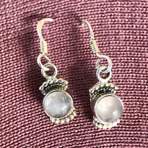 Rose Quartz: Wanderlust Rose Quartz Earrings