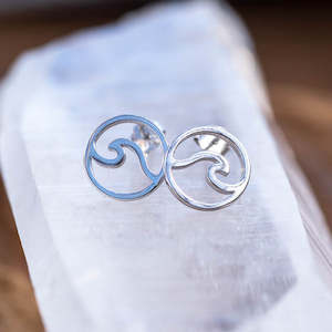 Silver Surf Studs