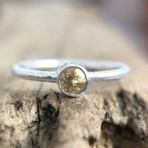 Citrine: Citrine Stacker Ring