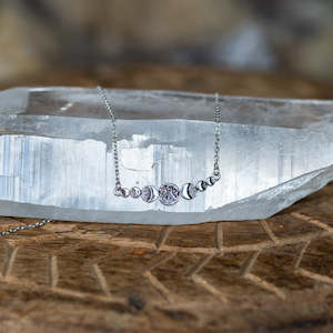 Moon Stars: Moon Phases Necklace