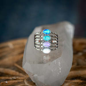 Opal Turquoise Ring