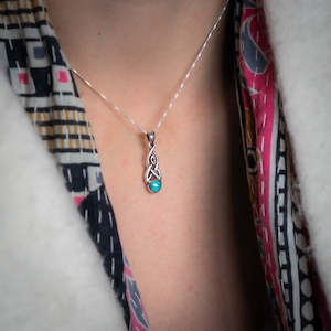 Celtic Turquoise Necklace