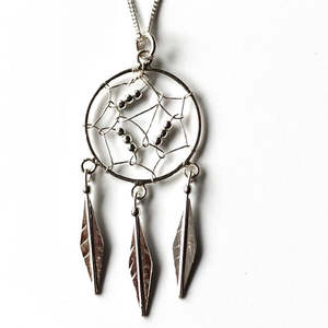 Boho Dreamcatcher Pendant
