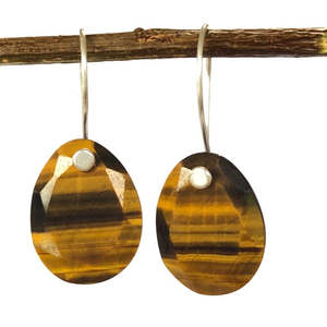 Sale: Isla Tigers Eye Earrings