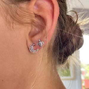 Moon Stars: Moon Studs