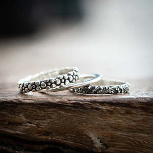 Stacker Rings: Set of 3 Stacking Rings