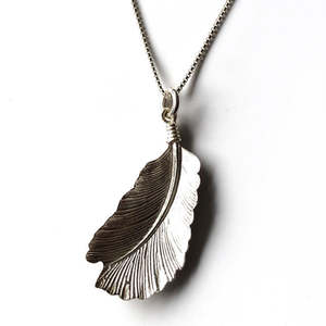 Boho Feather Pendant