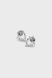 Stolen Girlfriends Club: Jagged Heart Studs