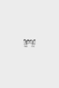 Stolen Girlfriends Club: Tiny Stolen Star Earrings - Silver