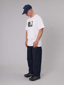 Mens: Fishing Lifestyle Sea Tee - White