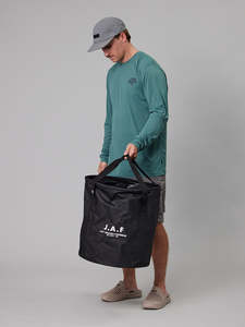 Just Another Fisherman: Bucket it Bag - Black