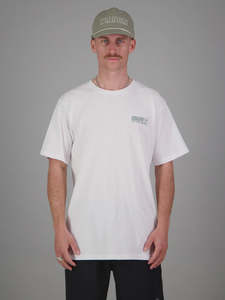 Just Another Fisherman: Anglers Escape Tee - White