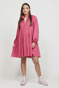 Garage Sale: Dusk Dress - Raspberry