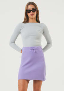 Garage Sale: Lula - Hemp Knit Mini Skirt