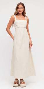 Tenille Maxi Dress - Oatmeal