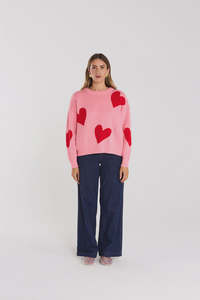 Knitwear: Love Jumper - Valentines