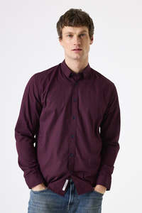 LS Shirt plum