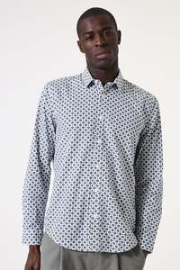 Printed Shirt - Off White