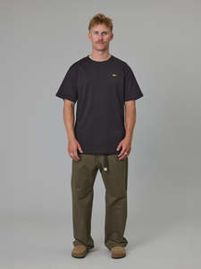 Just Another Fisherman: Stamp Sea Tee - Black