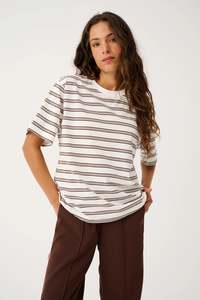 Whats New: Jayde Tee - Truffle Stripe