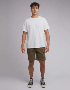 Silent Theory: Military Cargo Short - Khaki