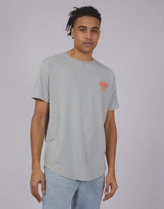Silent Theory: Warped Puff Tee - Grey