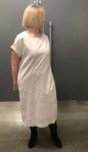 Dresses: Mekka Dress - Oatmeal