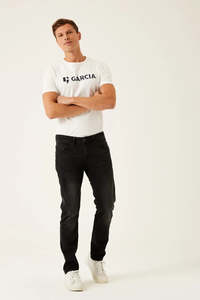 Pants: Savio Slim Fit Jean 630 - Dark Used