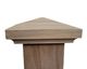 Durable Pyramid Fence Post Caps: Rot & Insect Resistant